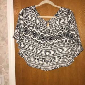 Boho crop top